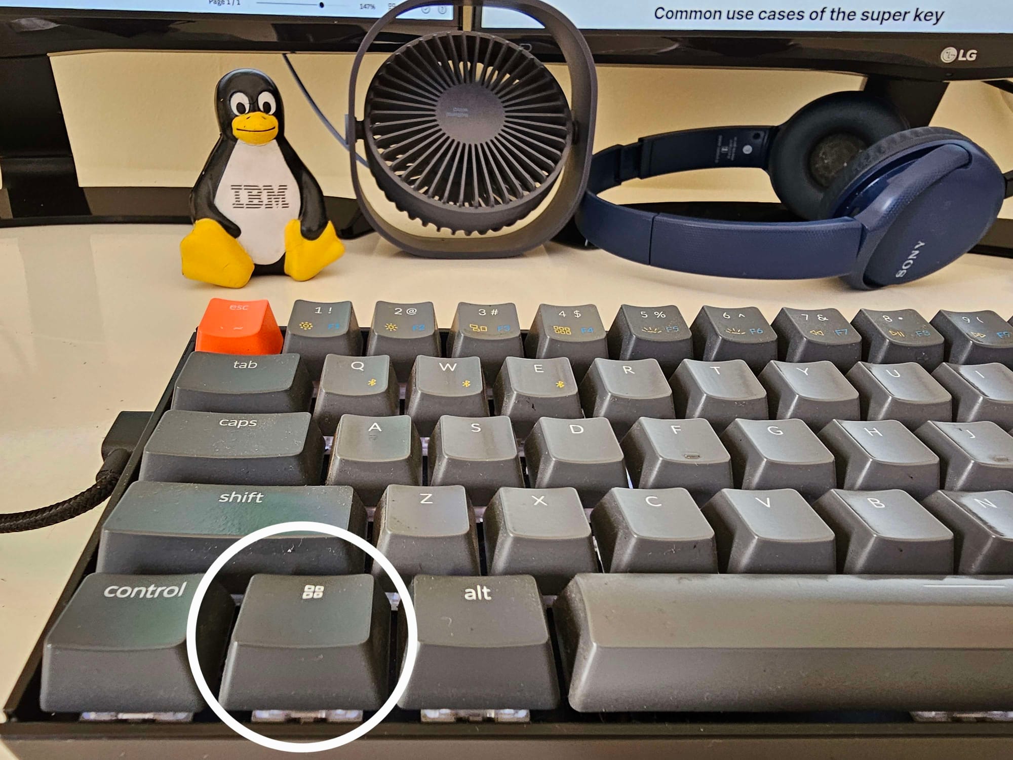 That's your super key (or meta key)