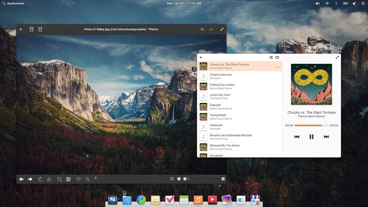 elementary os 7 screenshot